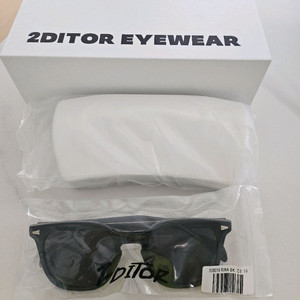 2EDITOR RINA 블랙 선글라스 풀세트