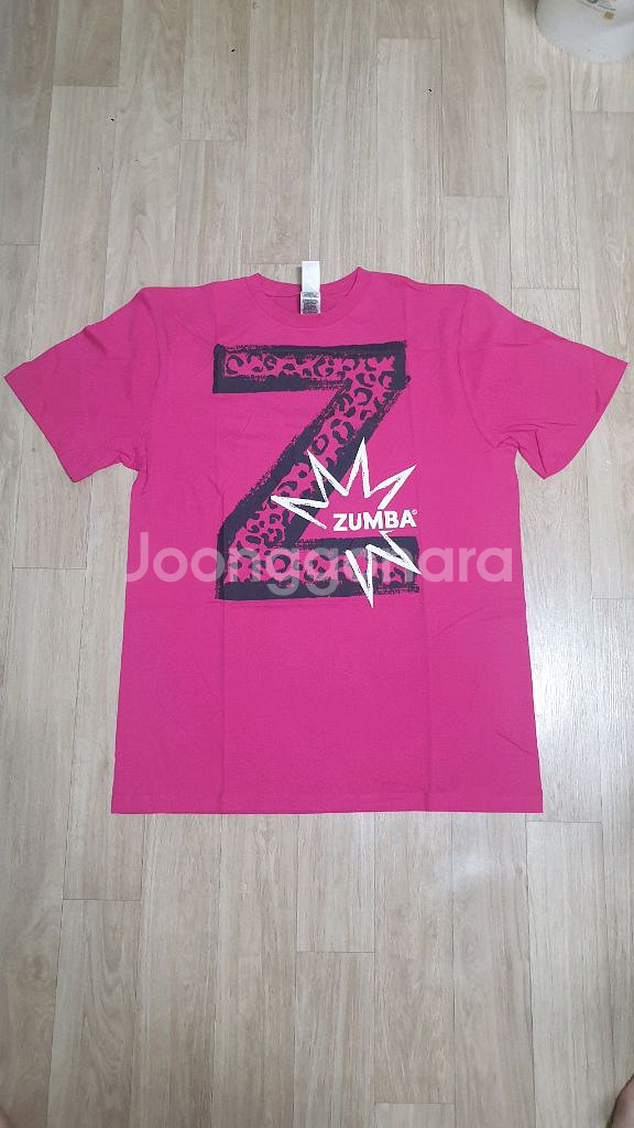 줌바 단체티 핑크 1장--0