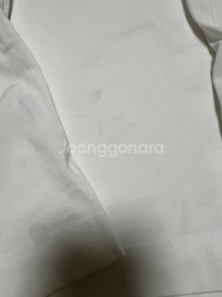 아미 파리스 자수로고 오버핏 반팔 티셔츠 m--7