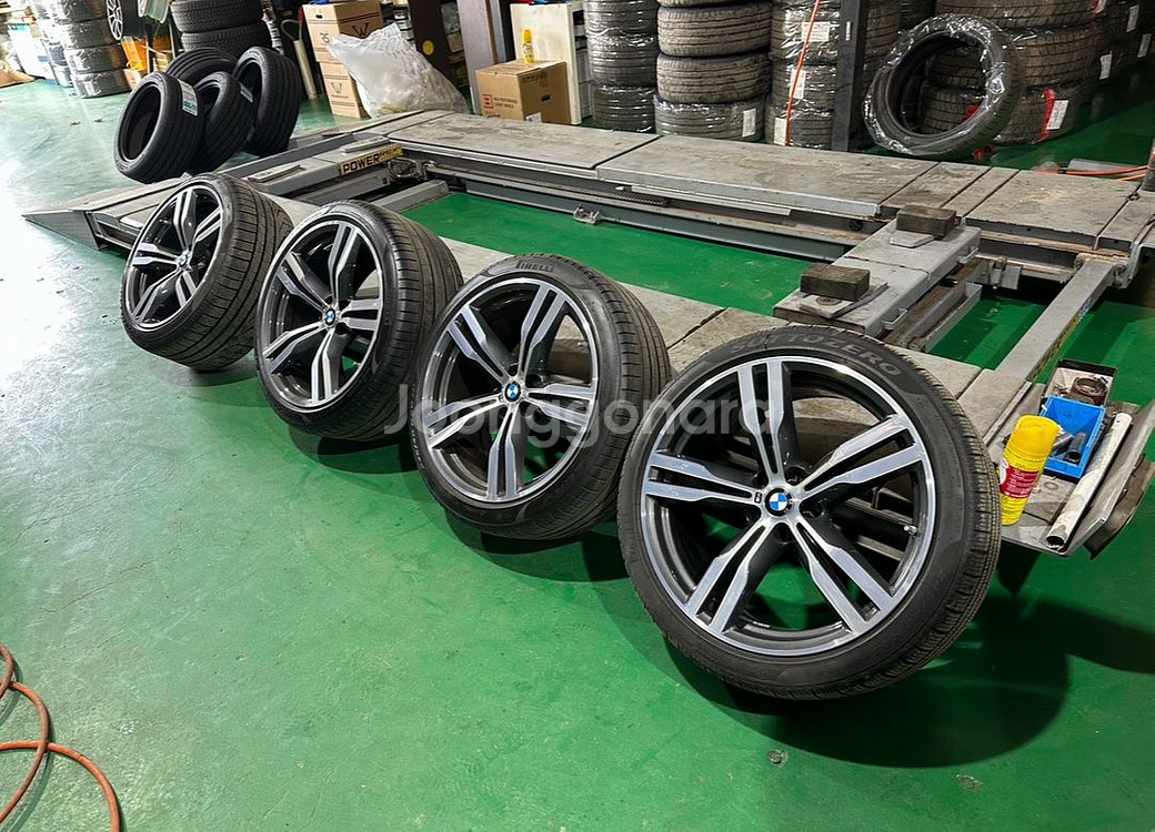 BMW 6GT 648M WCW윈터 휠 타이어 세트 판매--4