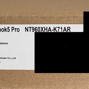 갤럭시 북프로 5 NT960XHA-K71AR 팝니다