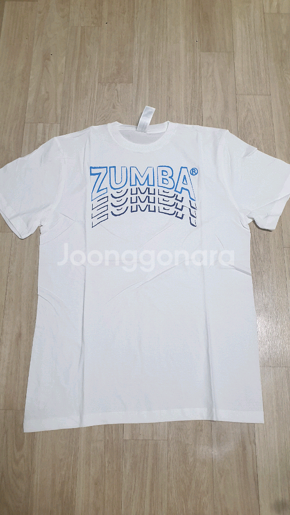 줌바 단체티 흰색--0