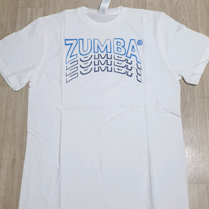줌바 단체티 흰색