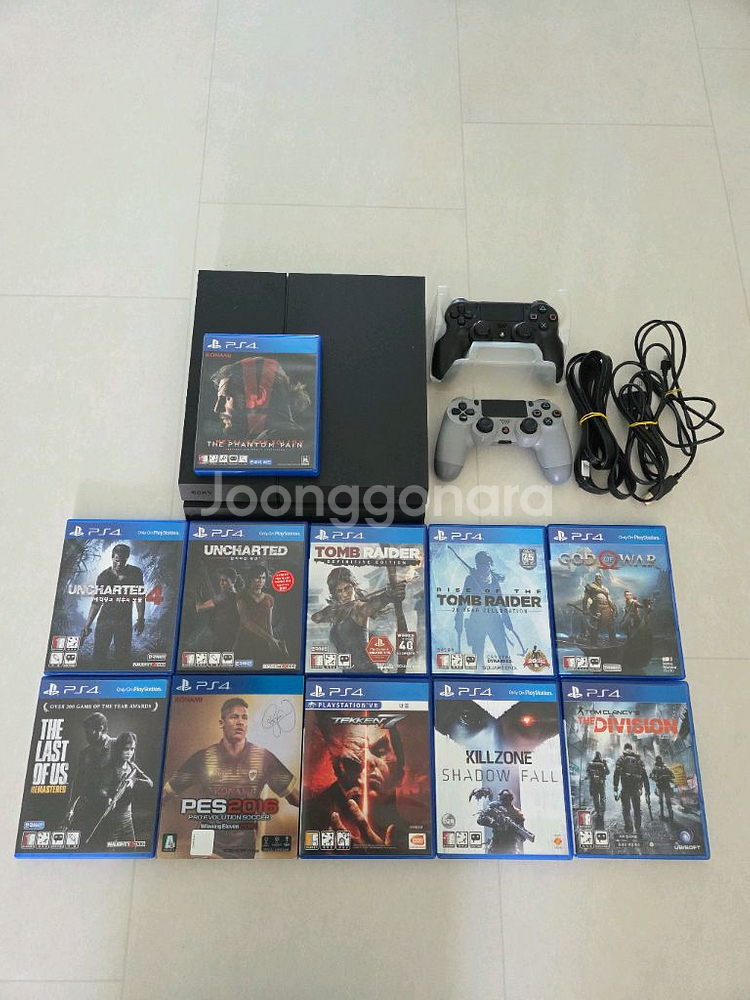 PS4 (1TB) 듀얼쇼크 2개 +게임타이틀 11개--0