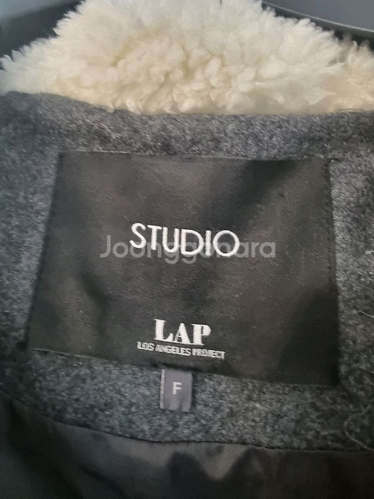 백화점 랩브랜드* 후드 모직코트 F--1