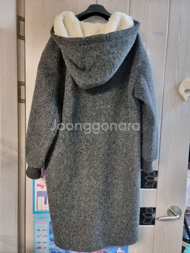 백화점 랩브랜드* 후드 모직코트 F--2