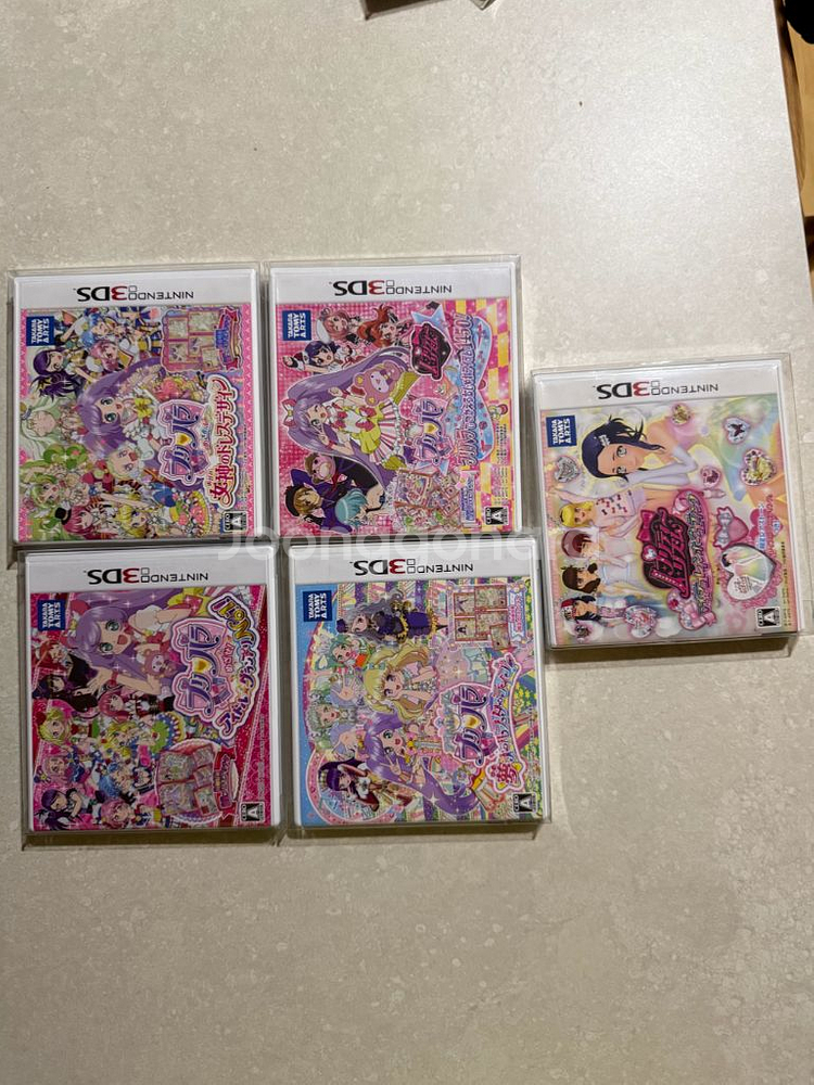 닌텐도 3DS 프리파라 프리티리듬 곽칩 세트 판매--0