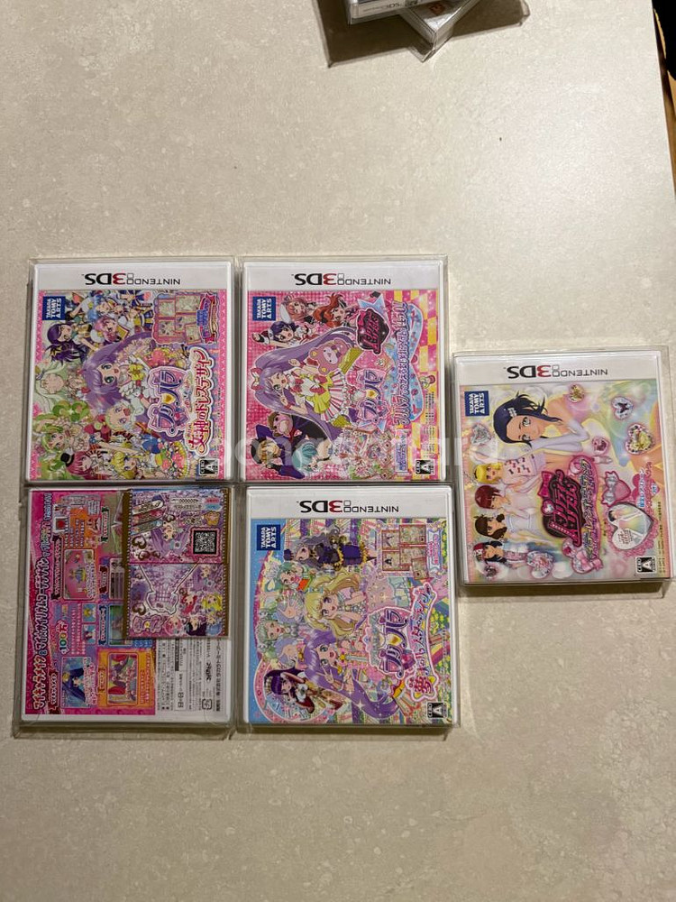 닌텐도 3DS 프리파라 프리티리듬 곽칩 세트 판매--1