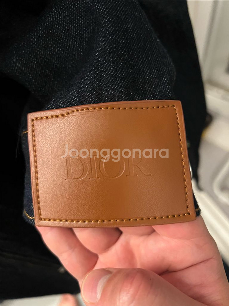 디올 데님자켓 청자켓--1