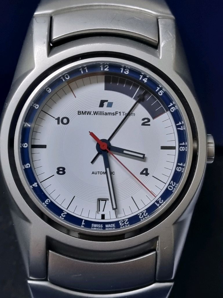 오토바이 및 자동차 용 BMW 레이싱팀 공식 시계 이미지