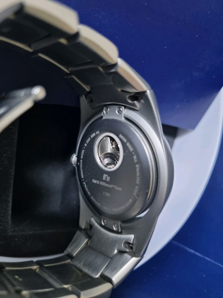 오토바이 및 자동차 용 BMW 레이싱팀 공식 시계 이미지