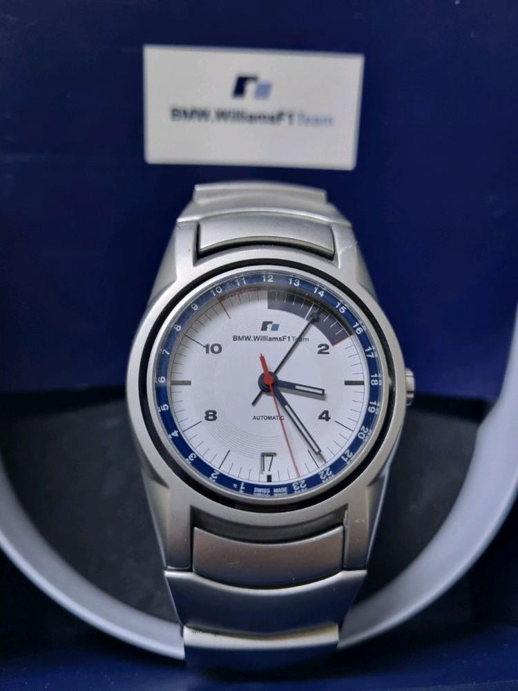 오토바이 및 자동차 용 BMW 레이싱팀 공식 시계 이미지