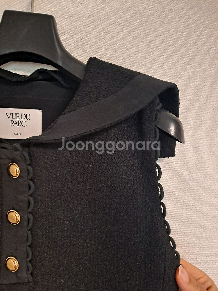 1423 뷰드팍 세일러 트위드 원피스 55~66--4