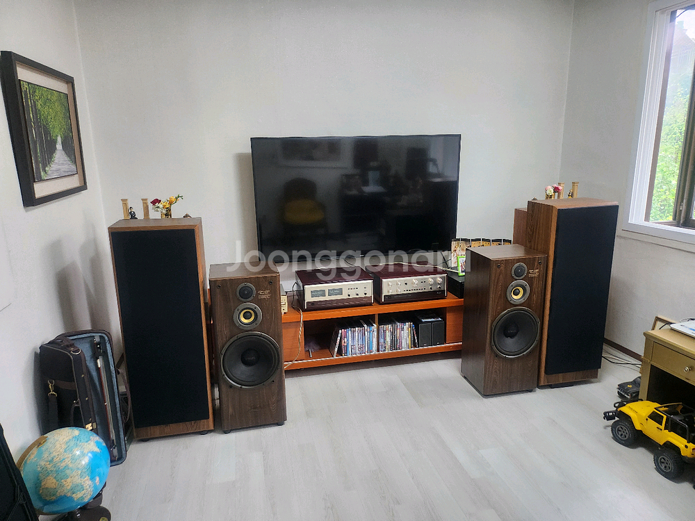 명기 KLH PRO51 톨보이스피커 12인치 더블우퍼--0