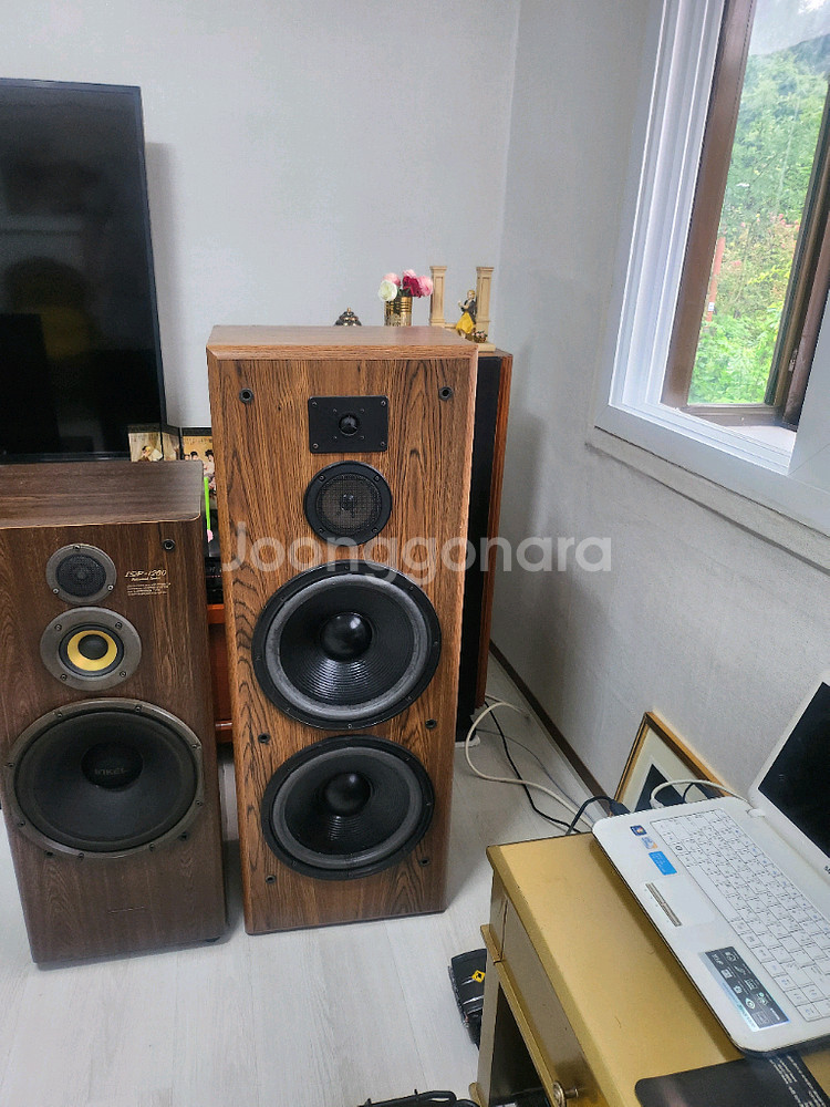명기 KLH PRO51 톨보이스피커 12인치 더블우퍼--2