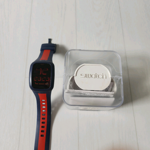 스와치 디지털 시계