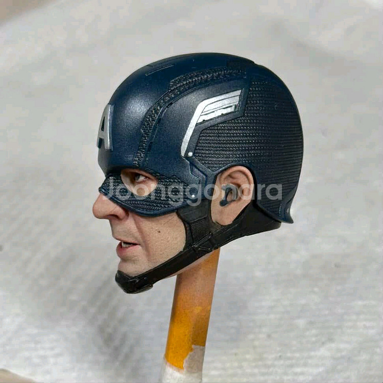 언리얼 캡틴아메리카 헤드 판매합니다(핫토이 호환,작가작--3