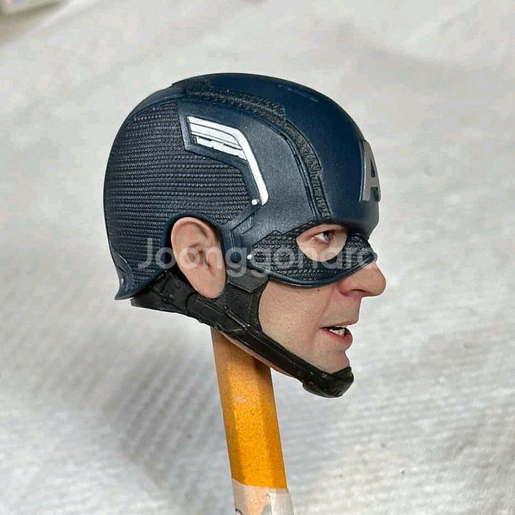 언리얼 캡틴아메리카 헤드 판매합니다(핫토이 호환,작가작--4