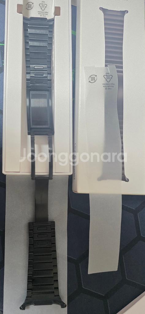 갤럭시워치울트라 정품 링크브레이슬릿 메탈스트랩 판매--1