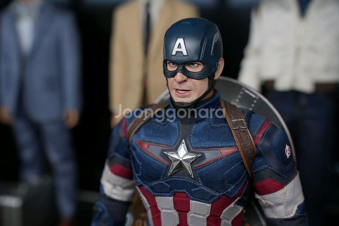 언리얼 캡틴아메리카 헤드 판매합니다(핫토이 호환,작가작--6