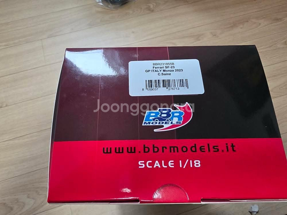 페라리 SF23 55번 1:18 MONZA GP BBR--4