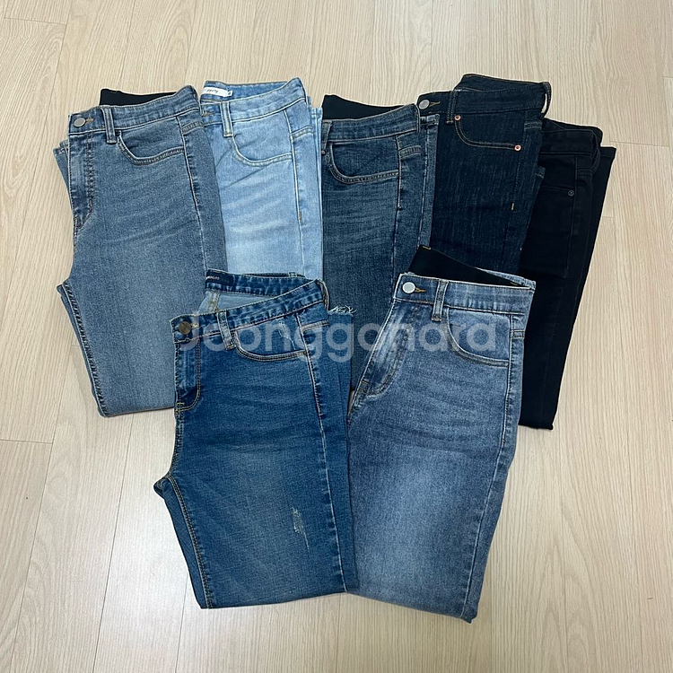 키작녀 데님 청바지 정리해요--0