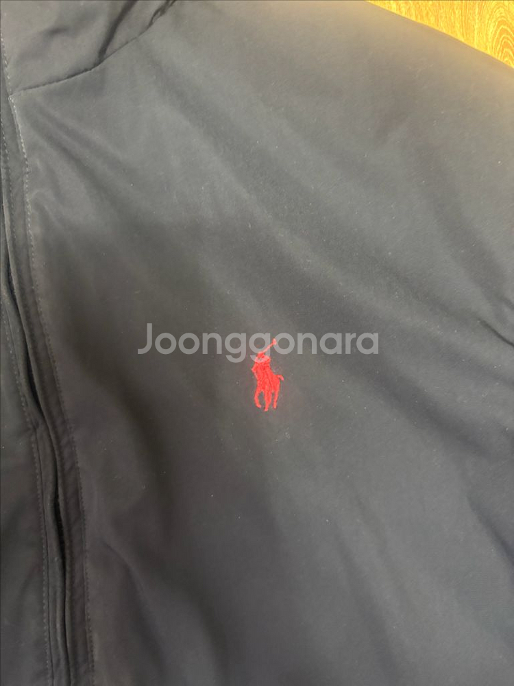 폴로 랄프로렌 네이비 폴리 플리스 집업 점퍼--1