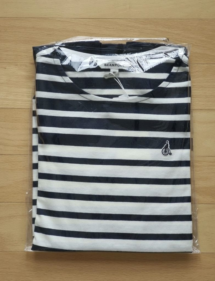 빈폴레이디 스트라이프 긴팔티셔츠 90사이즈 이미지