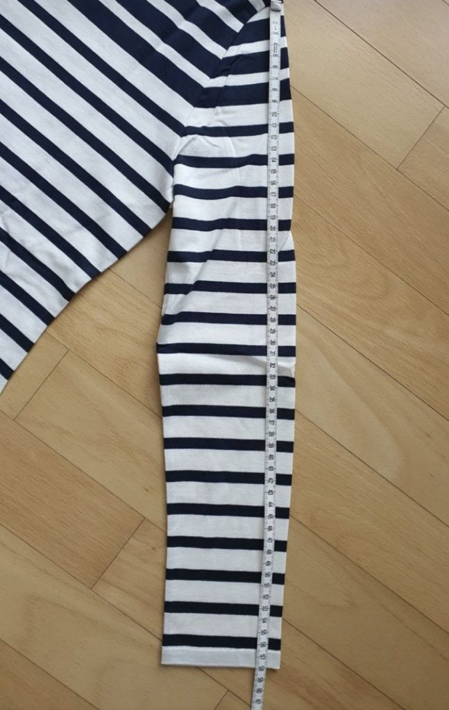 빈폴레이디 스트라이프 긴팔티셔츠 90사이즈 이미지