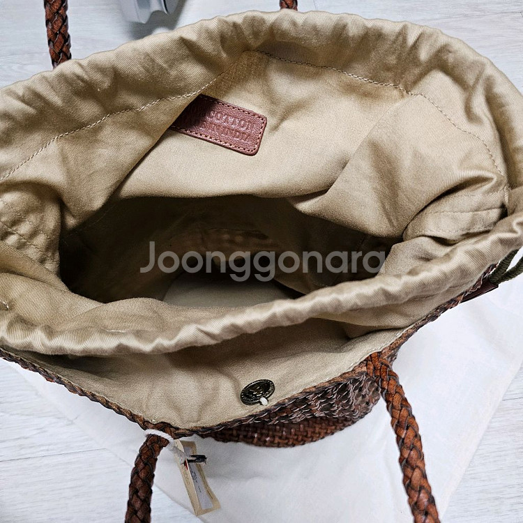 드래곤디퓨전 빅 버킷백 토트백 8930 TAN--7