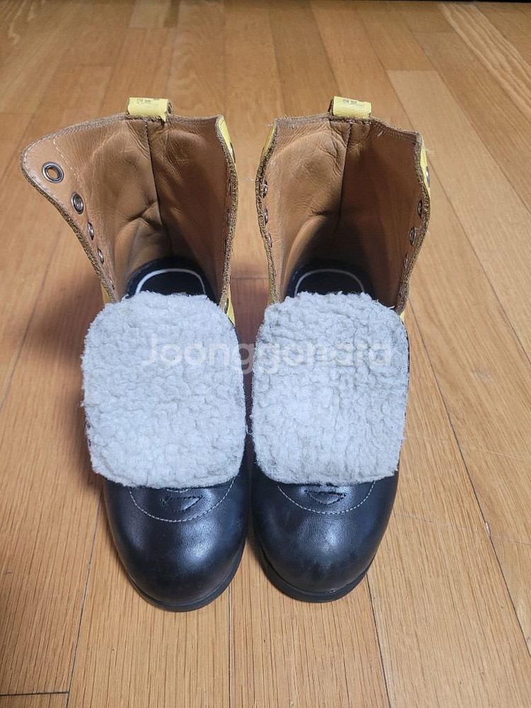 롤러스케이트 천연가죽 수제 부츠 210mm--7