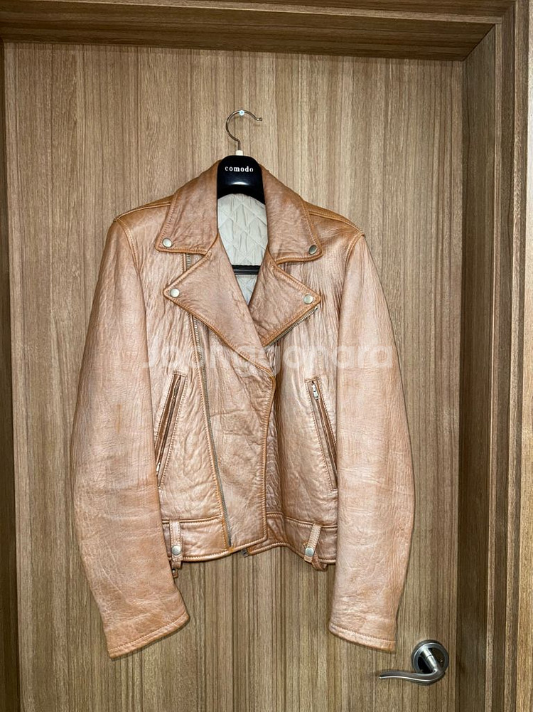 메종마르지엘라 라이더 가죽자켓(남녀공용)--0