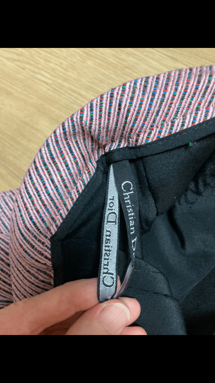 Christian Dior 명품 디올 스커트--3