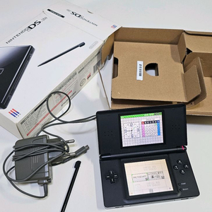 닌텐도 ds lite 정발 제트블랙 ndsl 박스포함
