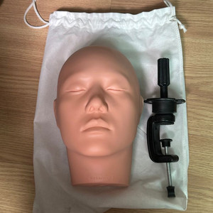 메이크업 실기 얼굴 마네킹 이미지