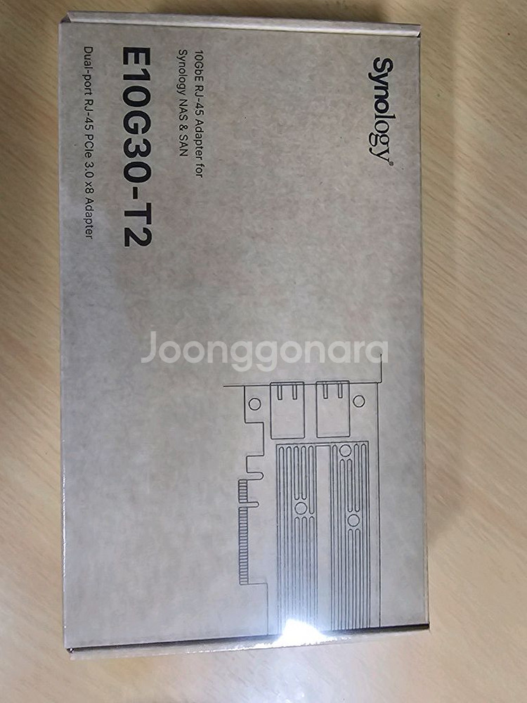 시놀로지 E10G30-T2 10GbE RJ-45 어댑터--0