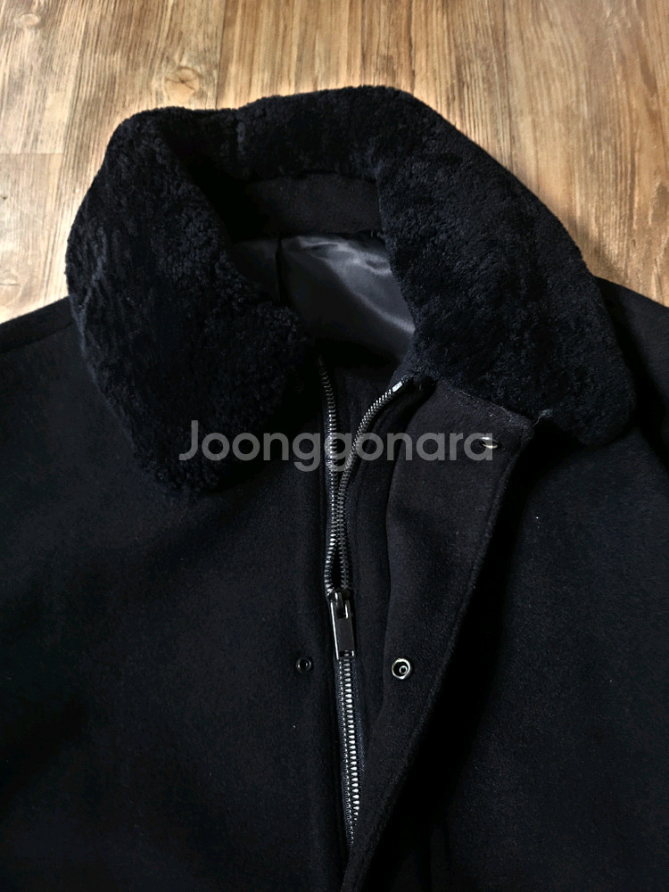 (하나 더 공짜)남성 퍼 코트 / 스파오 / 95--10