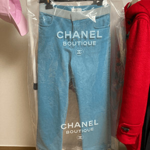 샤넬 여성 데님 청바지