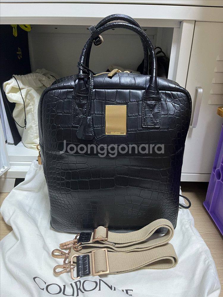 이사정리 풀셋 쿠론 한나 백팩 블랙 크로크--1