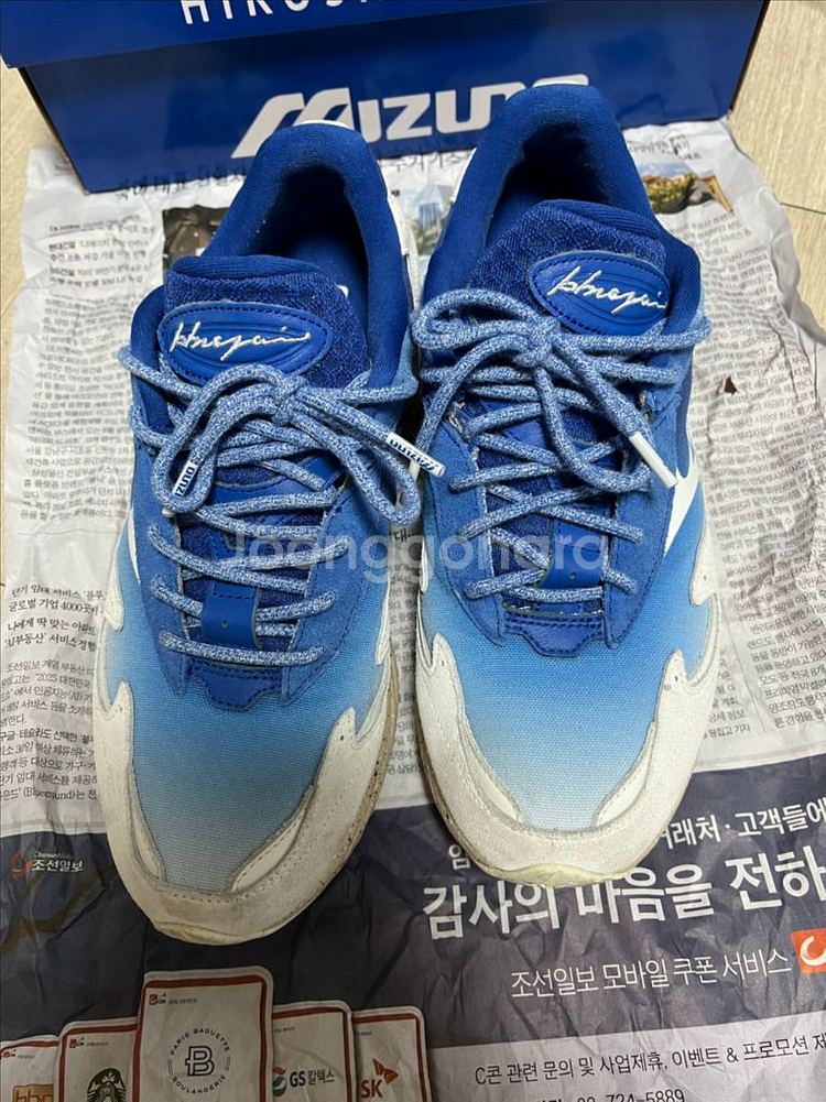 미즈노 웨이브 라이더 베타 히로시 나가이 270--1