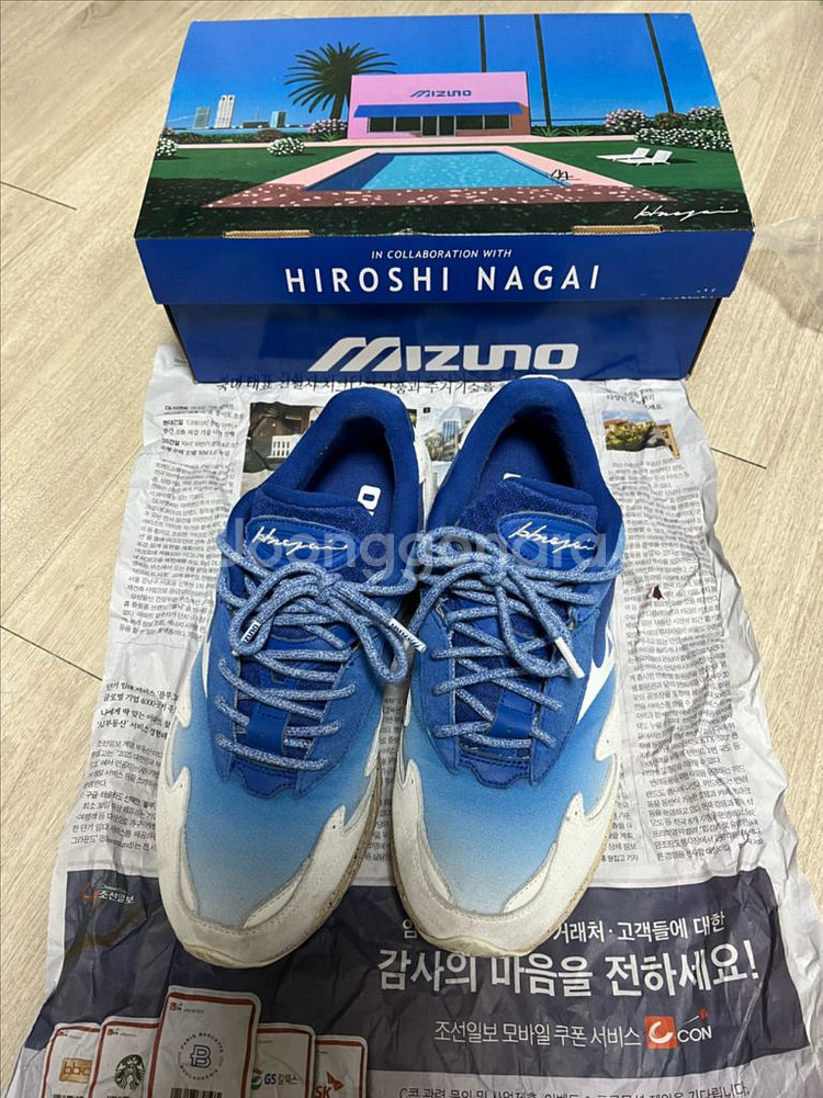 미즈노 웨이브 라이더 베타 히로시 나가이 270--0