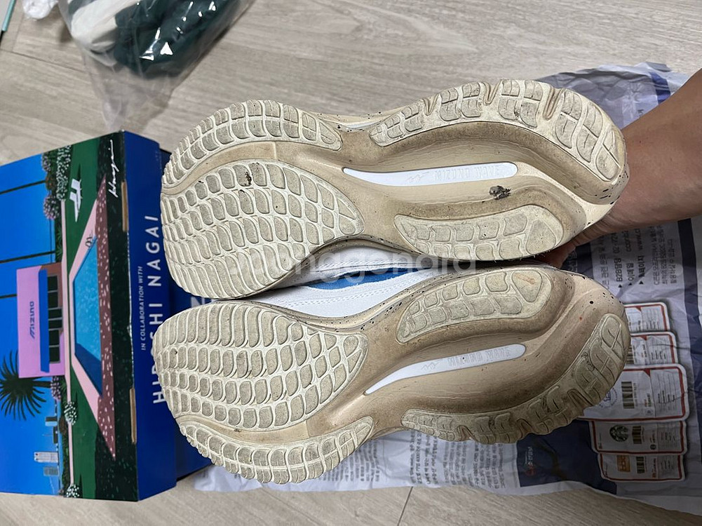 미즈노 웨이브 라이더 베타 히로시 나가이 270--4