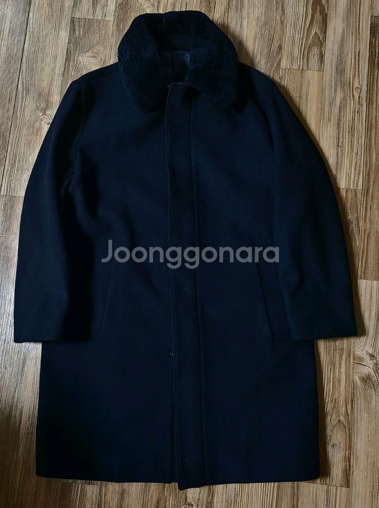 (하나 더 공짜)남성 퍼 코트 / 스파오 / 95--0
