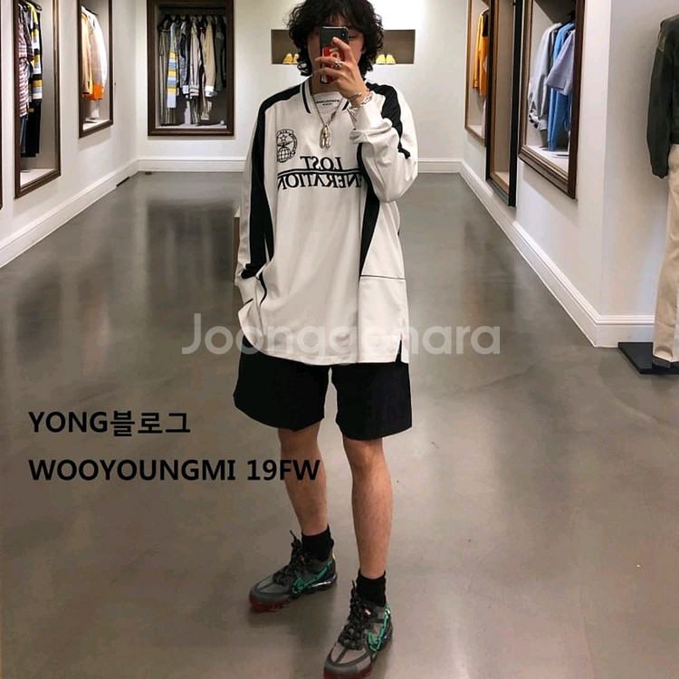 [48]우영미 19fw 컬렉션 풋볼 저지 롱슬리브--6