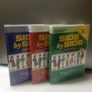 side by side 1,2,3 오디오 테이프 세트