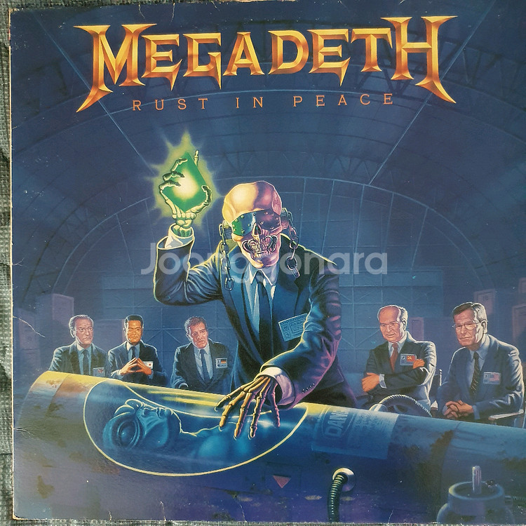 MEGADETH-RUST IN PEACE LP--0