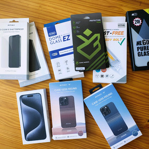 아이폰 15 프로맥스 256GB 블루 홍콩판