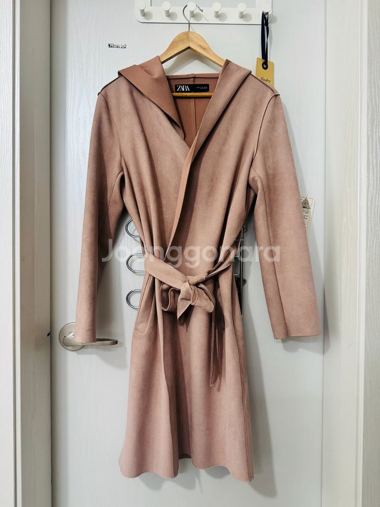 자라 스웨이드 자켓--1