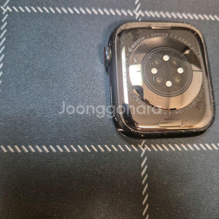 애플워치 7 45mm 셀룰러 미드나이트 알루미늄--5