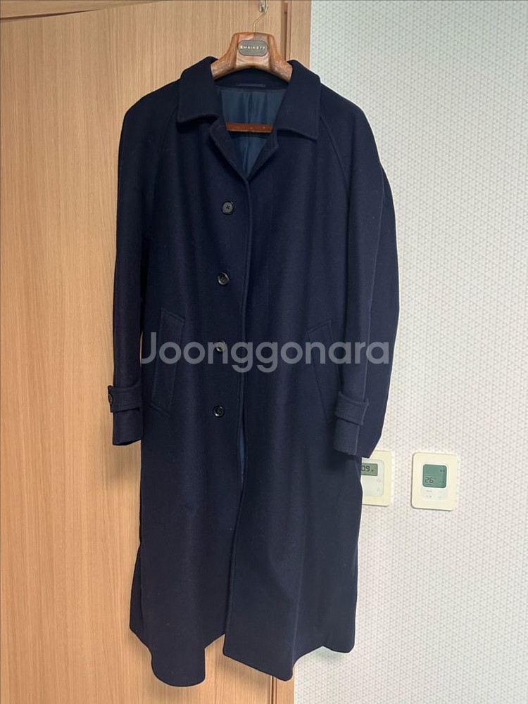 링자켓 발마칸 52사이즈 네이비--0